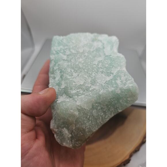 Green Aventurine rough chunk Brazil 2.61lb - Picture 10 of 12